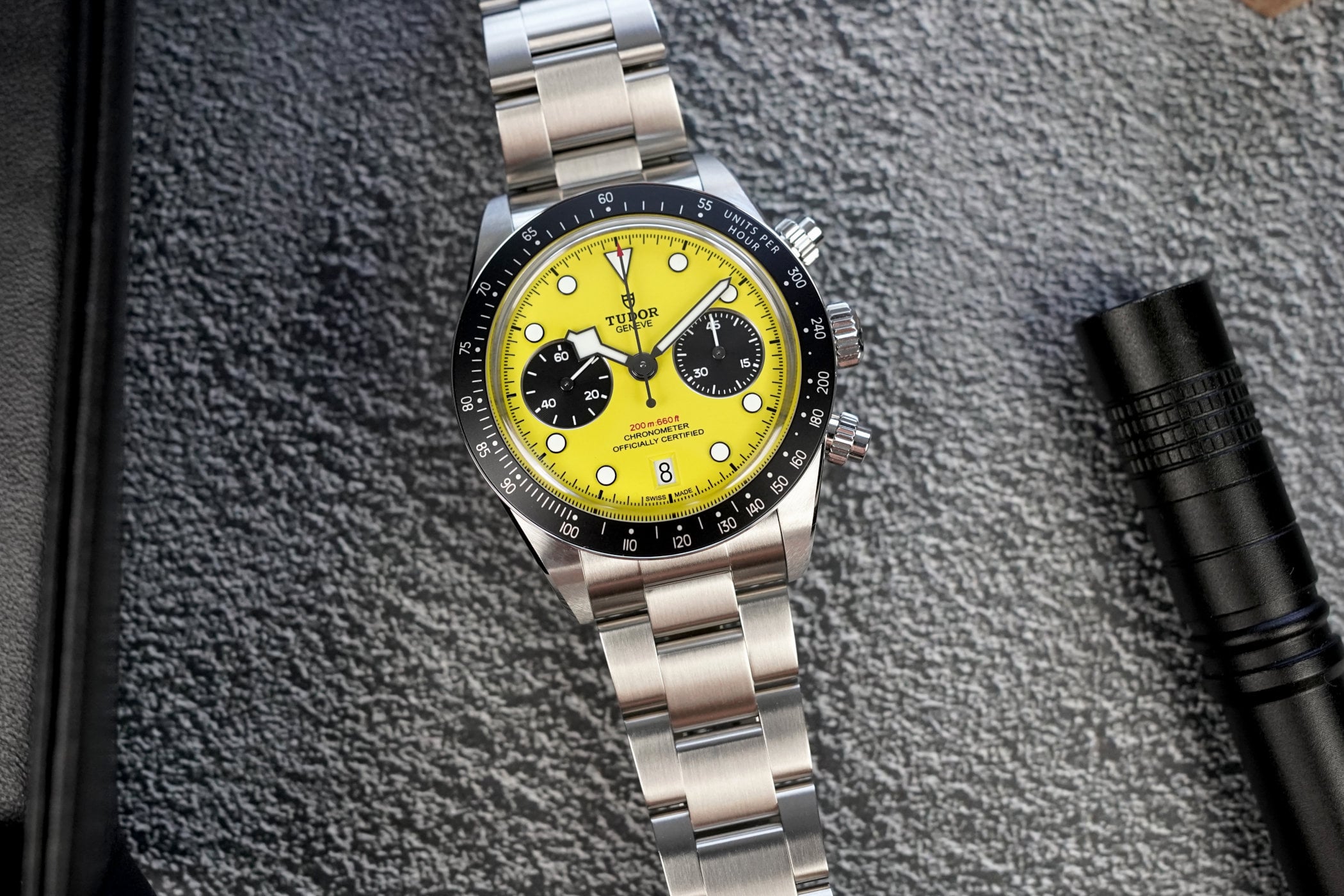 Tudor Black Bay Chrono 39 Bumblebee