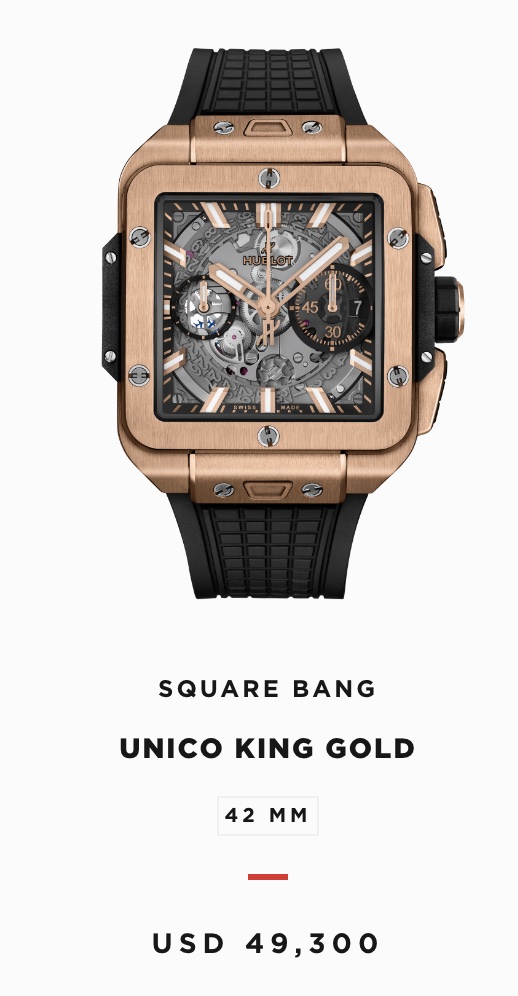 Chris Pratt spotted with the Hublot Square Bang