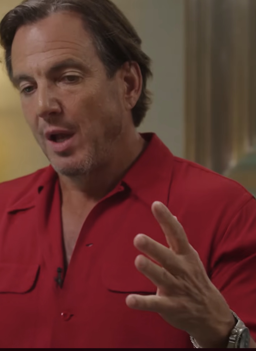 Will Arnett with the Rolex Submariner on Agree to Disagree