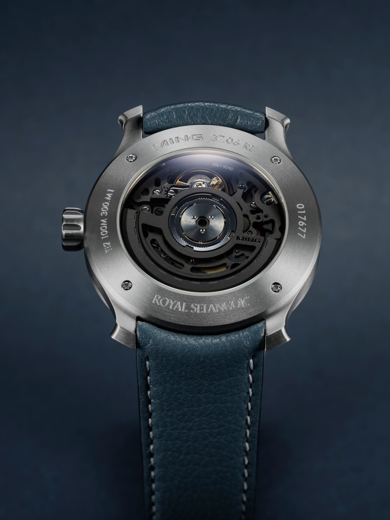 MING’s 37.06 Royal Selangor Pairs a Hand-Hammered Pewter Dial With Malaysian Craftsmanship