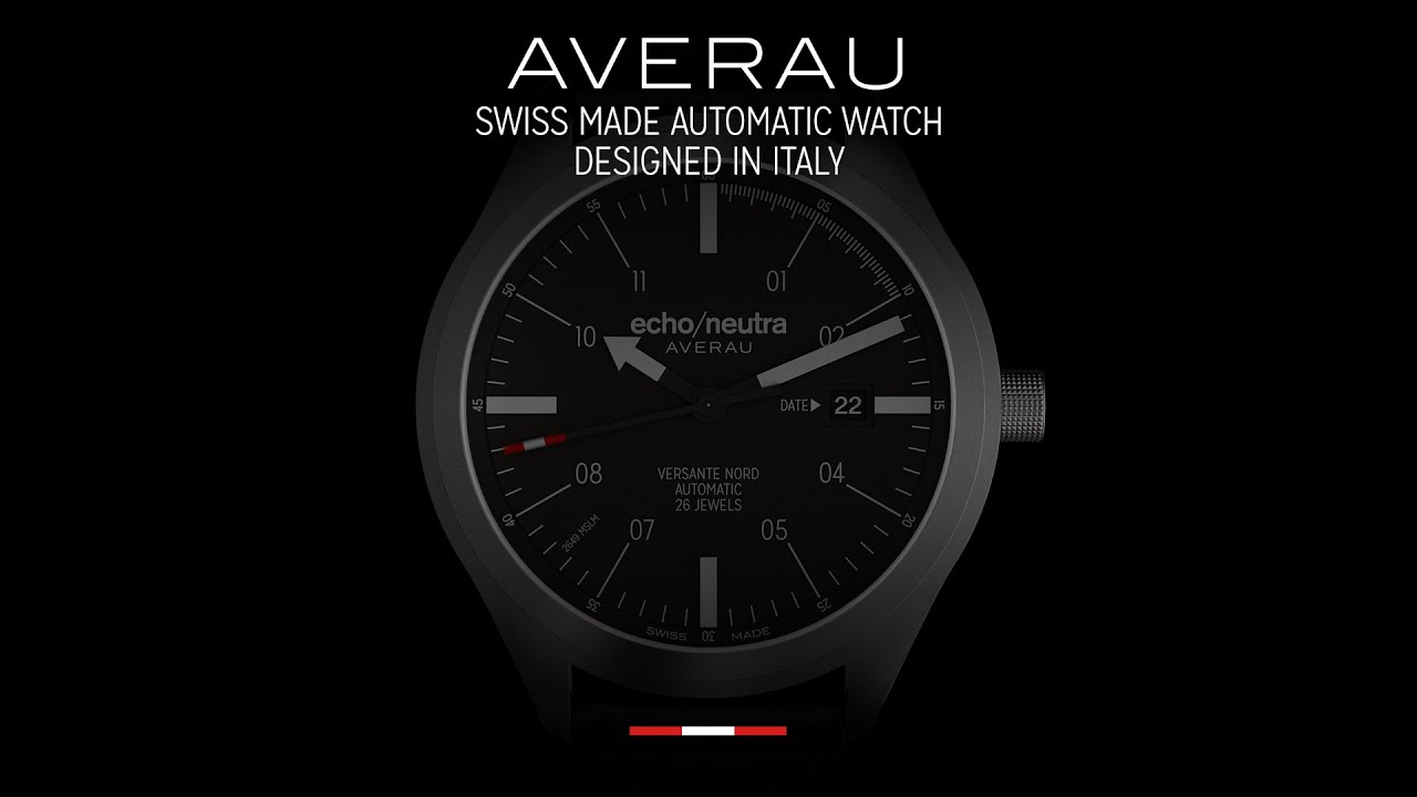 Echo/Neutra’s Averau: A Swiss Automatic Kickstarter Throwback