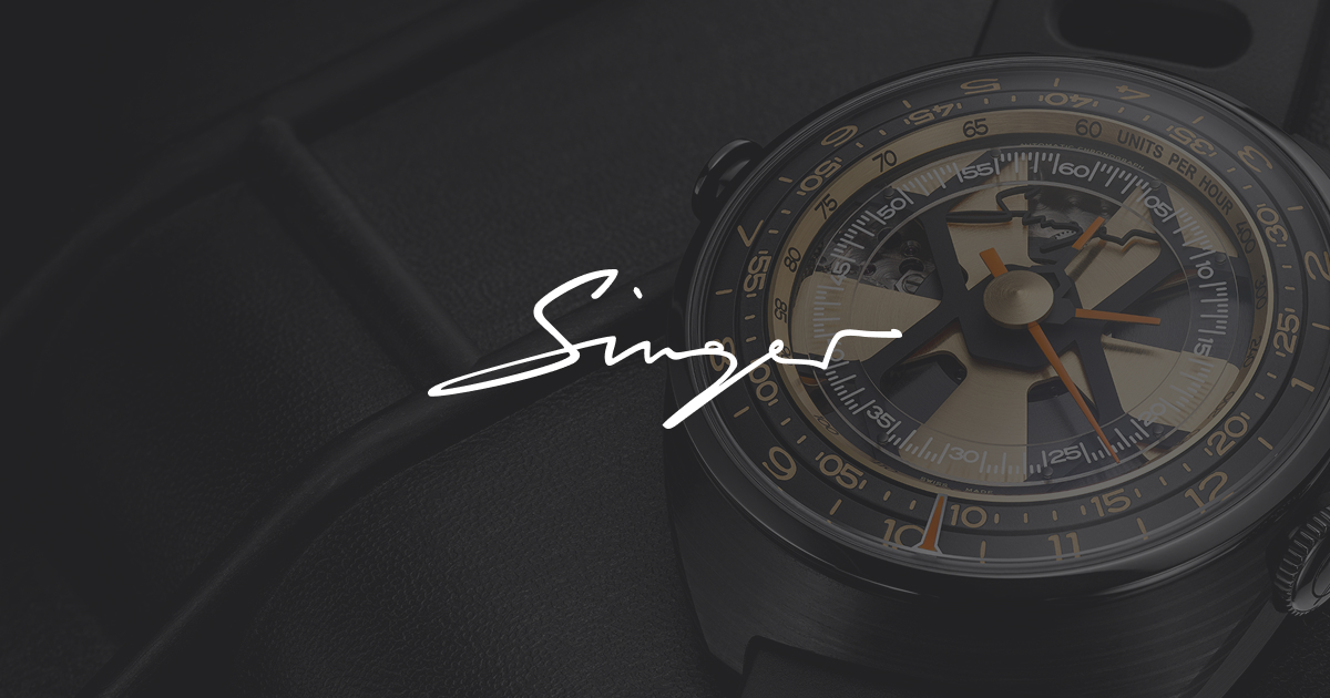Singer Reimagined’s DualTrack 1970 Shows a Second Time Zone on a Rotating Flange, Not a Hand
